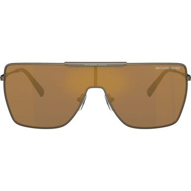 Matte Husk/Gold Mirror Lenses