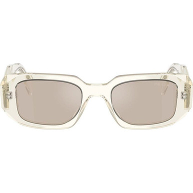 Prada PR17WSF - Transparent Champagne/Platino Lenses