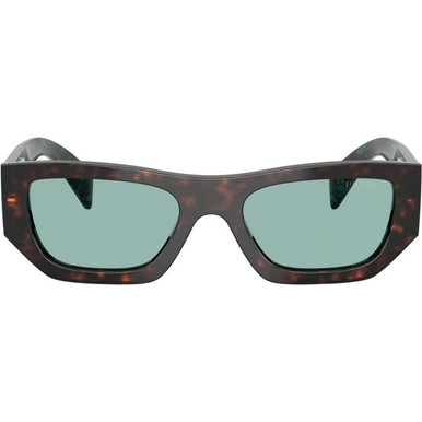 Prada PRA01S - Root Tortoise/Petrol Green Lenses