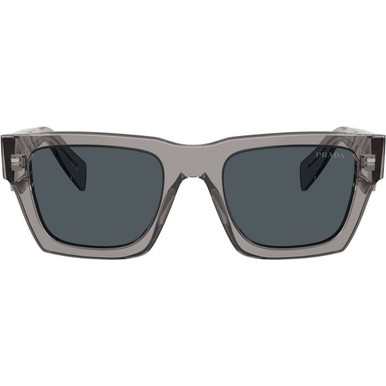 Prada PRA06S - Transparent Dark Grey/Dark Grey Lenses