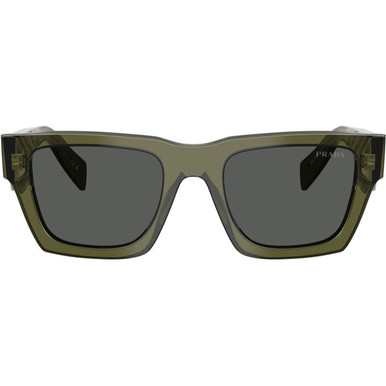 Prada PRA06SF - Transparent Military/Dark Grey Lenses