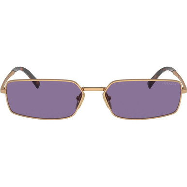Prada PRA60S - Brass/Violet Lenses