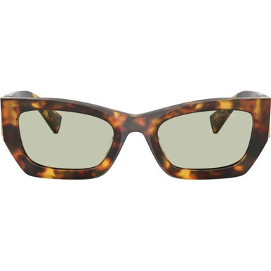 Miu Miu 09WS - Honey Havana/Green Lenses