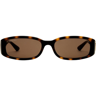 GUCCI GG1661S - Havana/Brown Lenses