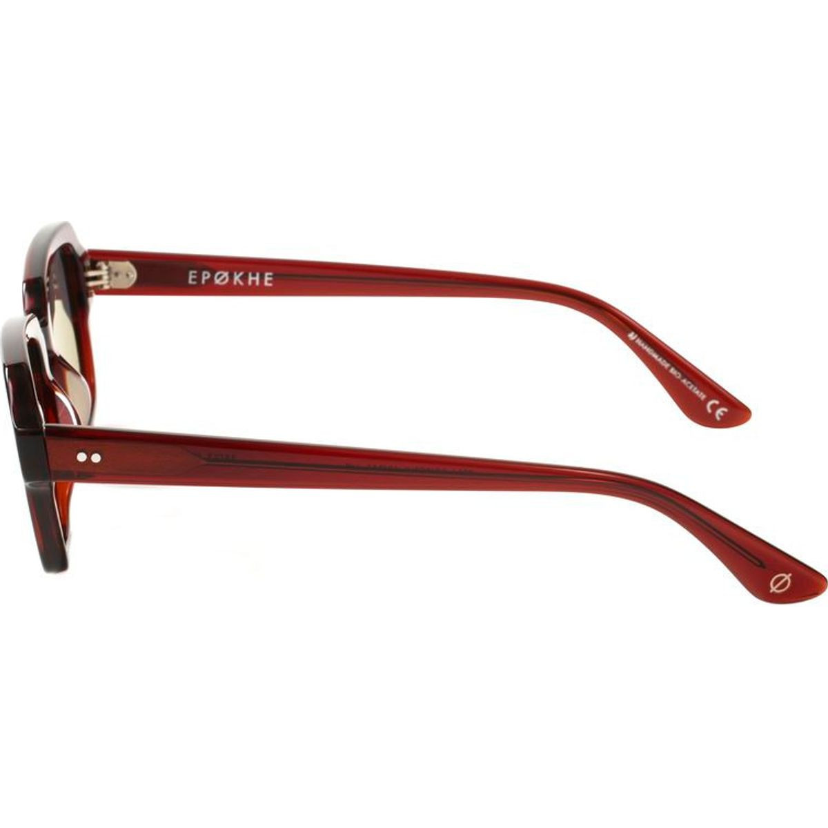 Shop Epokhe Wilson Sunglasses Polished Cola/Black | Afterpay