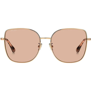 Jimmy Choo Fanny - Gold and Copper/Gold Mirror Lenses