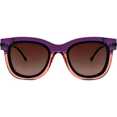 Thierry Lasry Elasty - Translucent Purple and Pink Gradient/Brown Gradient Lenses