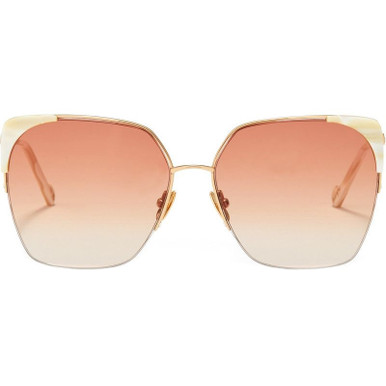 Sunday Somewhere Iris - Mother of Pearl/Peach Gradient Lenses