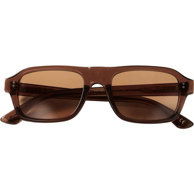 Epokhe Mono - Polished Brown/Brown Lenses