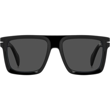 David Beckham DB 7134/S - Black/Grey Lenses