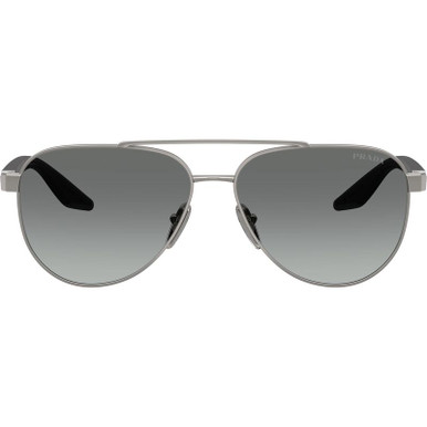 Prada Linea Rossa PSA52S Sunglasses Grey/Purple Brown Silver