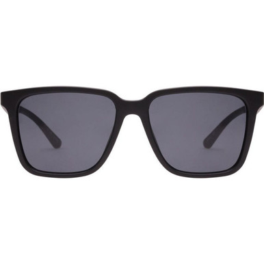 Le Specs Fair Game - Matte Black/Grey Lenses