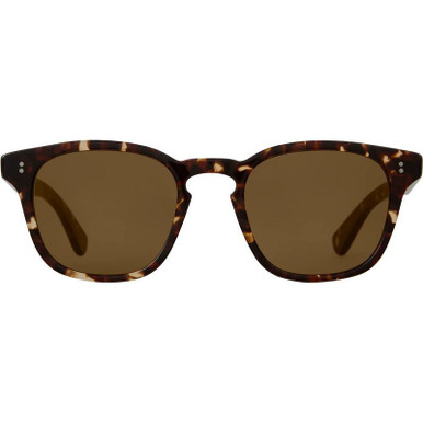 Garrett Leight Ace II - Agate Tortoise/Semi-Flat Pure Coffee Glass Lenses