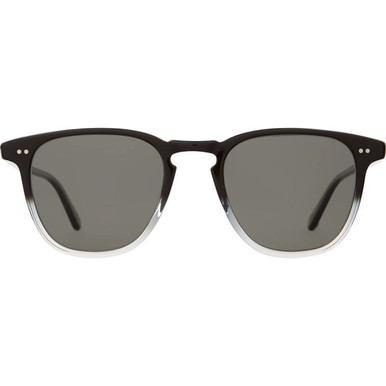 Garrett Leight Brooks - Graphite Fade/Semi-Flat Pure Grey Polarised Glass Lenses 47 Eye Size