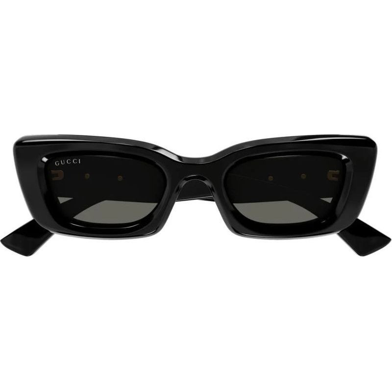 Shop the GUCCI GG1827S Sunglasses Black/Grey | Afterpay