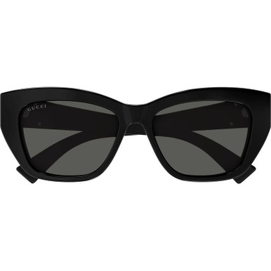 Shop the GUCCI GG1844SA Sunglasses Black/Grey | Afterpay