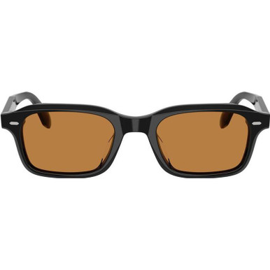 Oliver Peoples N.08 Sun OV5588SU Sunglasses Black/Cognac