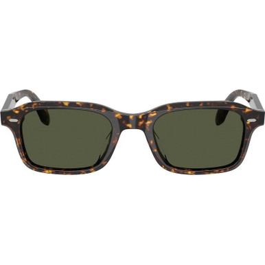 Oliver Peoples N.08 Sun OV5588SU Sunglasses Black/Cognac