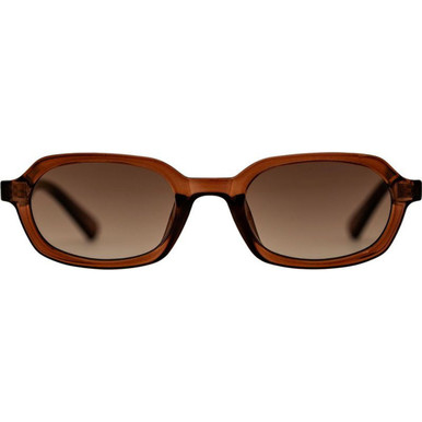 Otra Abby - Transparent Maple/Brown Gradient Lenses