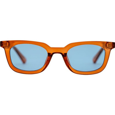 Otra Nia - Transparent Tan/Light Blue Lenses