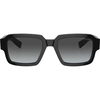 Prada PR02ZS - Black/Vintage Grey Gradient Glass Lenses