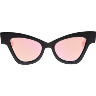 Le Specs Hourgrass - Le Sustain - Black Grass/Rose Mirror Lenses