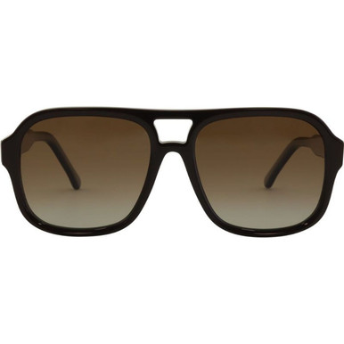 Bask Eyewear Blake - Chocolate/Brown Gradient Polarised Lenses