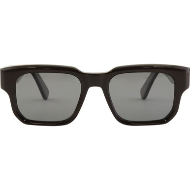 Bask Eyewear Eli - Dark Chocolate/Grey Polarised Lenses