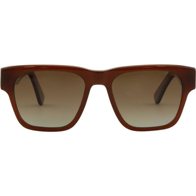 Bask Eyewear Zac - Rust/Brown Gradient Polarised Lenses