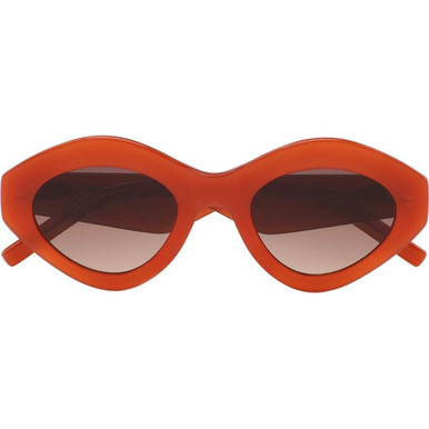 Kaleos Ailes - Orange/Brown Gradient Lenses