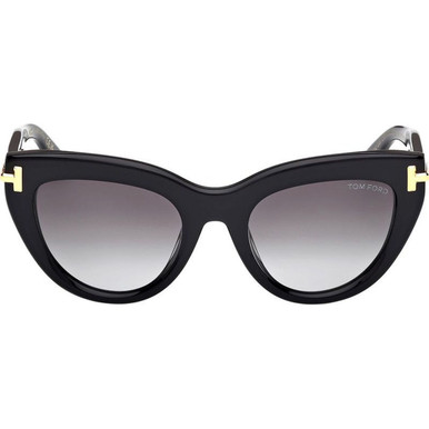 Shiny Black/Smoke Gradient Lenses