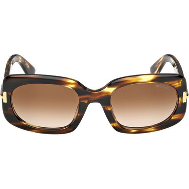 Coloured Havana/Brown Gradient Lenses