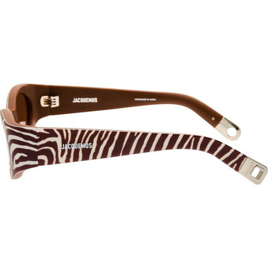 Jacquemus-Ovalo-Brown-Zebra-  display picture 2