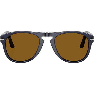 Persol PO0714 - Milky Depths Blue/Brown Glass Lenses