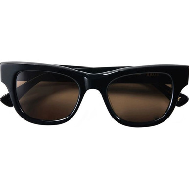 Shop Epokhe Dylan Sunglasses Matte Black/Black | Afterpay