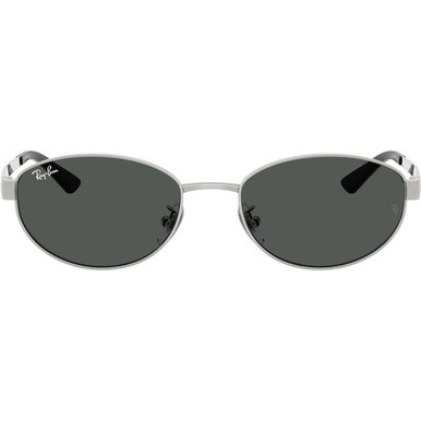 Ray-Ban RB3774D - Silver/Dark Grey Lenses