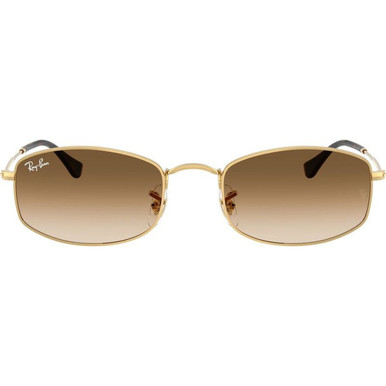 Arista/Brown Clear Gradient Glass Lenses 55 Eye Size