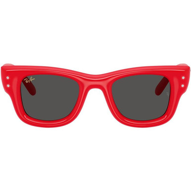 Red and Strass/Dark Grey Lenses