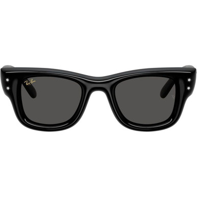 Ray-Ban Wayfarer Puffer RB4940B - Black and Strass/Dark Grey Lenses