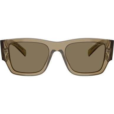 Prada PR10ZS - Bark/Light Brown Lenses