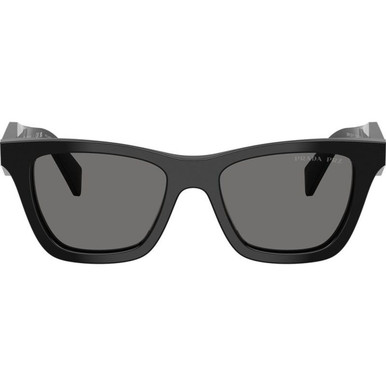 Prada PRC07SF - Black/Dark Grey Polarised Lenses