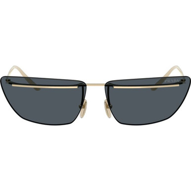 Prada PRC52S - Pale Gold/Dark Grey Lenses