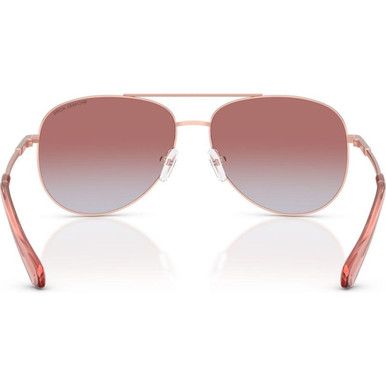 Michael Kors Sunglasses with Rose Gold Frame and Mirror/Rose Lenses Michael Kors Women main image 4