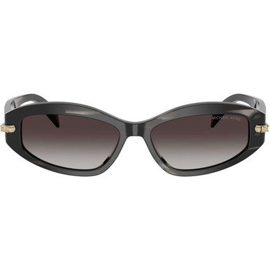 Michael Kors Wilmington MK2260D - Black Horn/Light Grey Gradient Lenses