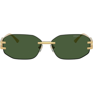 Versace VE2274 - Gold/Dark Green Lenses