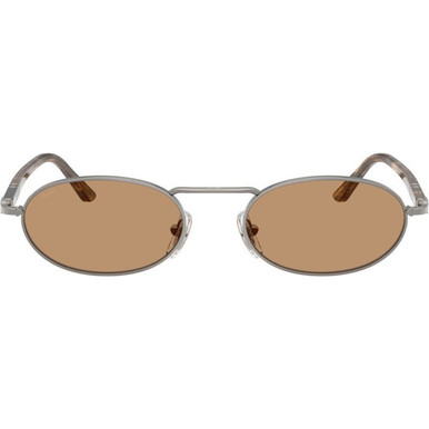 Persol PO1023S - Gunmetal/Brown Glass Lenses