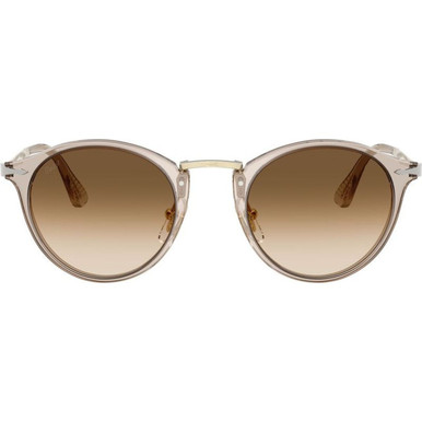 Persol PO3166S - Transparent Brown/Brown Clear Gradient Glass Lenses
