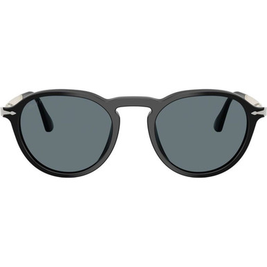 Persol PO3383S - Black/Dark Grey Polarised Glass Lenses 51 Eye Size