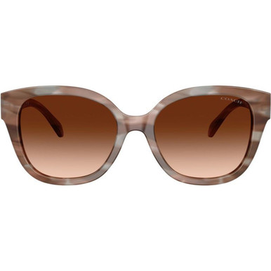 Striated Redwood and Maple/Brown Gradient Lenses