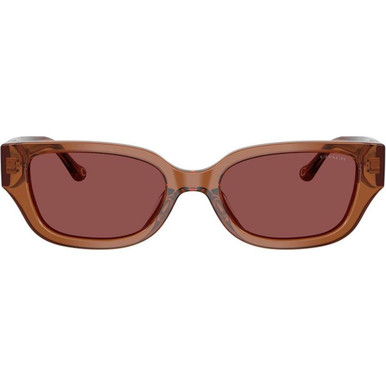 Transparent Brown/Wine Lenses